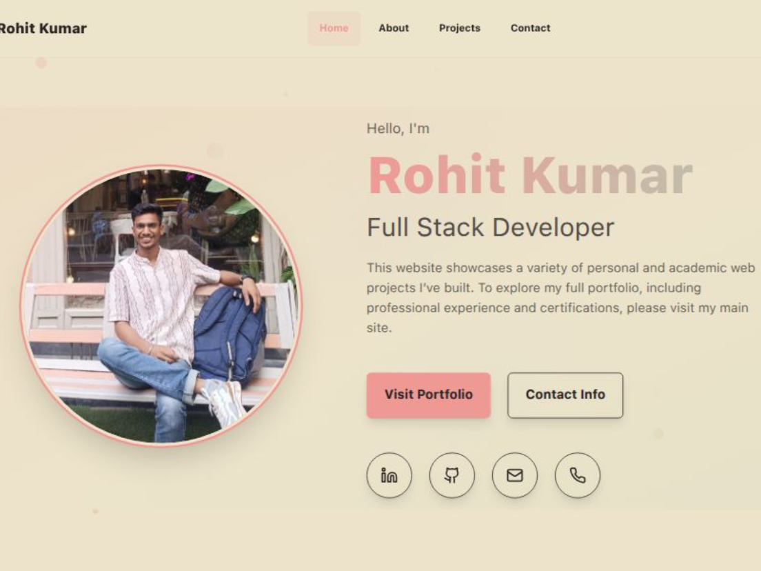 Project Showcase Site